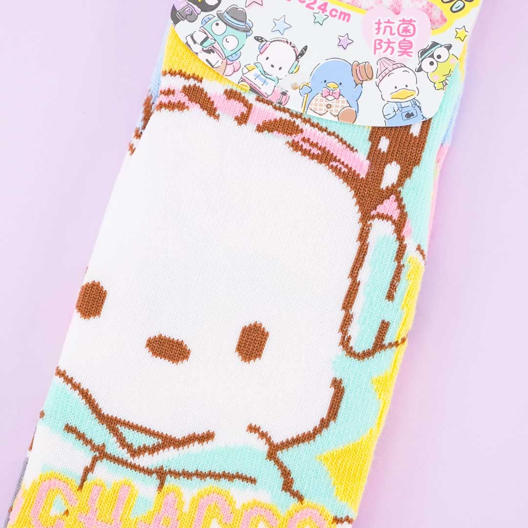 Hapidanbui Socks - Pochacco & Keroppi