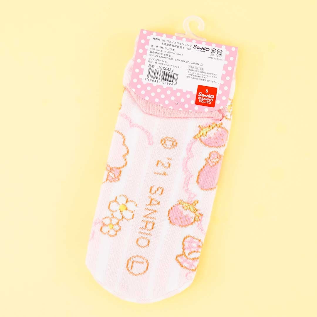 My Melody & My Sweet Piano Strawberry Socks