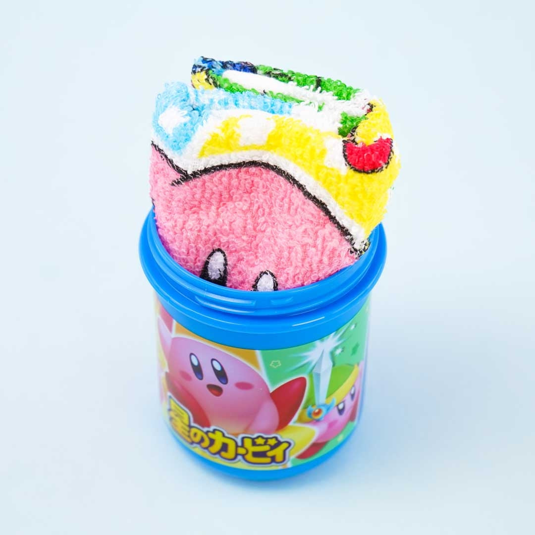 Kirby’s Dream Land Wet Towel With Cylinder Case