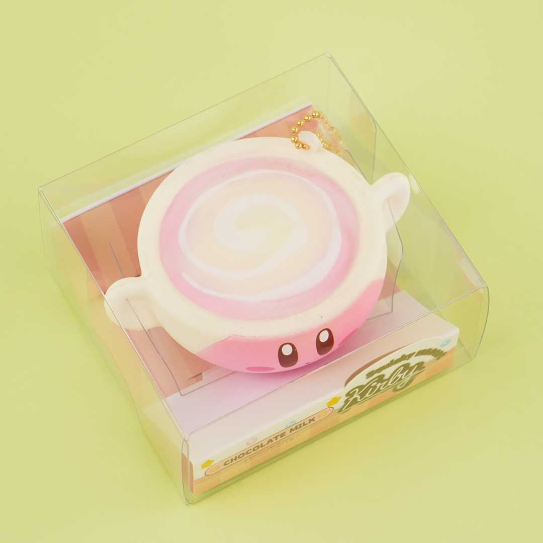 Kirby's Dream Land Strawberry Milk Chocolate Squishy