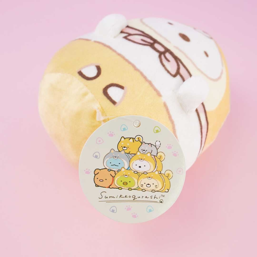 Sumikko Gurashi Mochimochi Dog Plushie Charm - Shirokuma