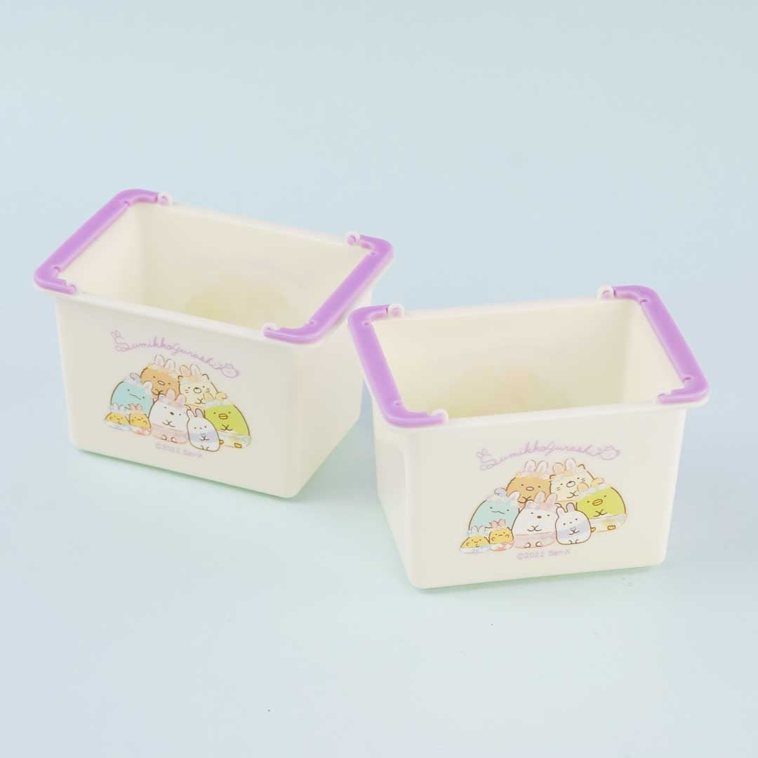 Sumikko Gurashi Usagi's Garden Stackable Mini Basket Set