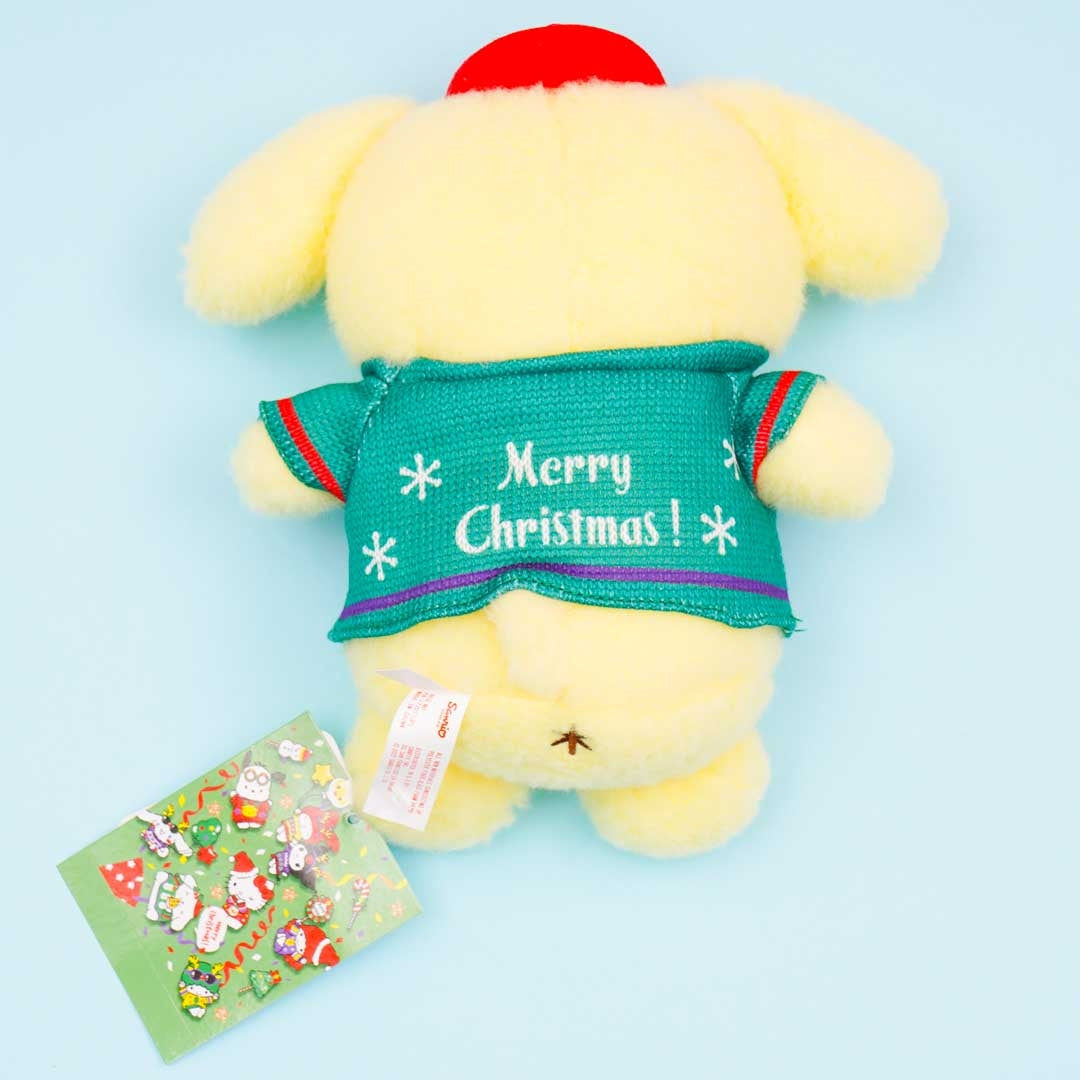 Pompompurin Christmas Sweater Plushie - Medium