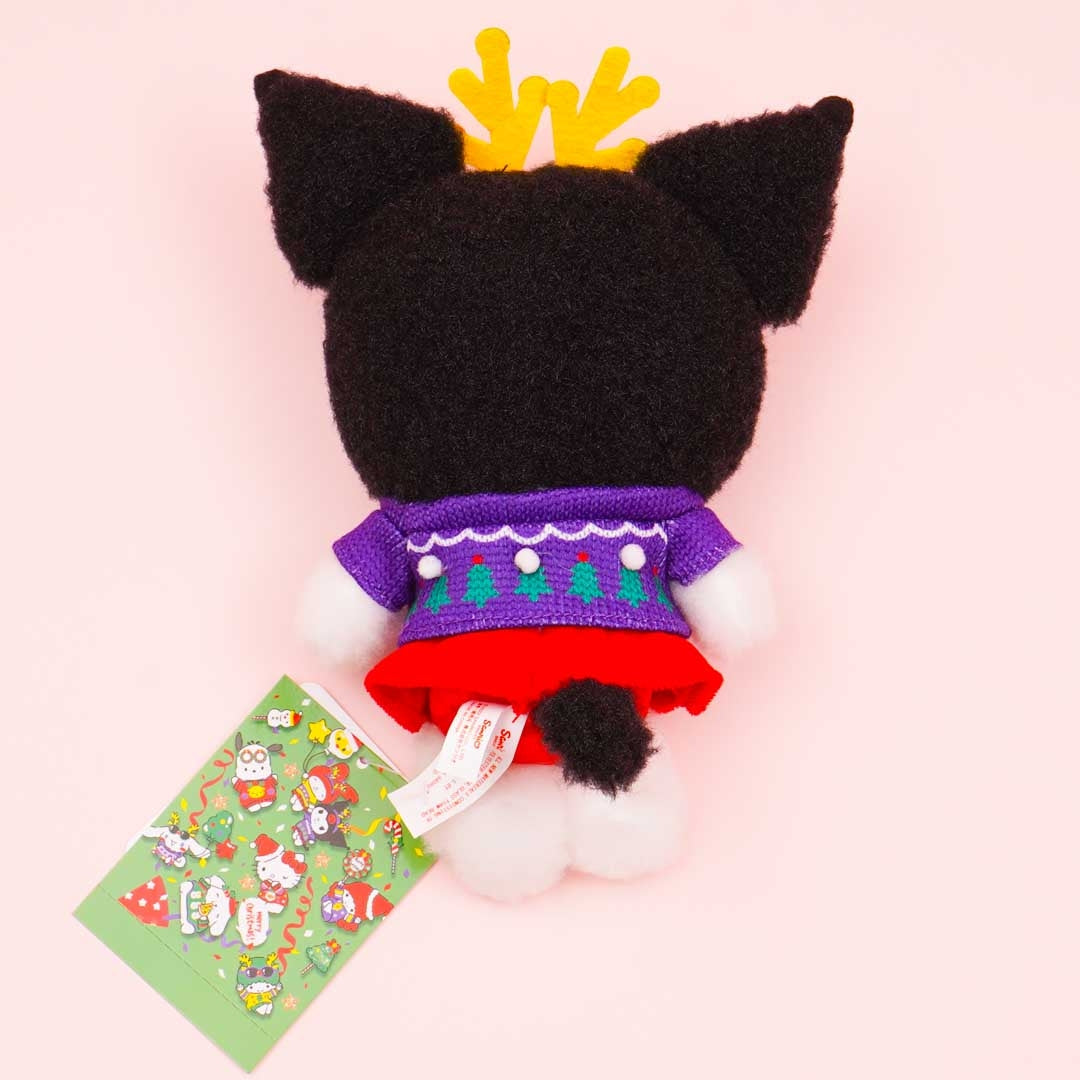 Kuromi Christmas Sweater Plushie - Medium