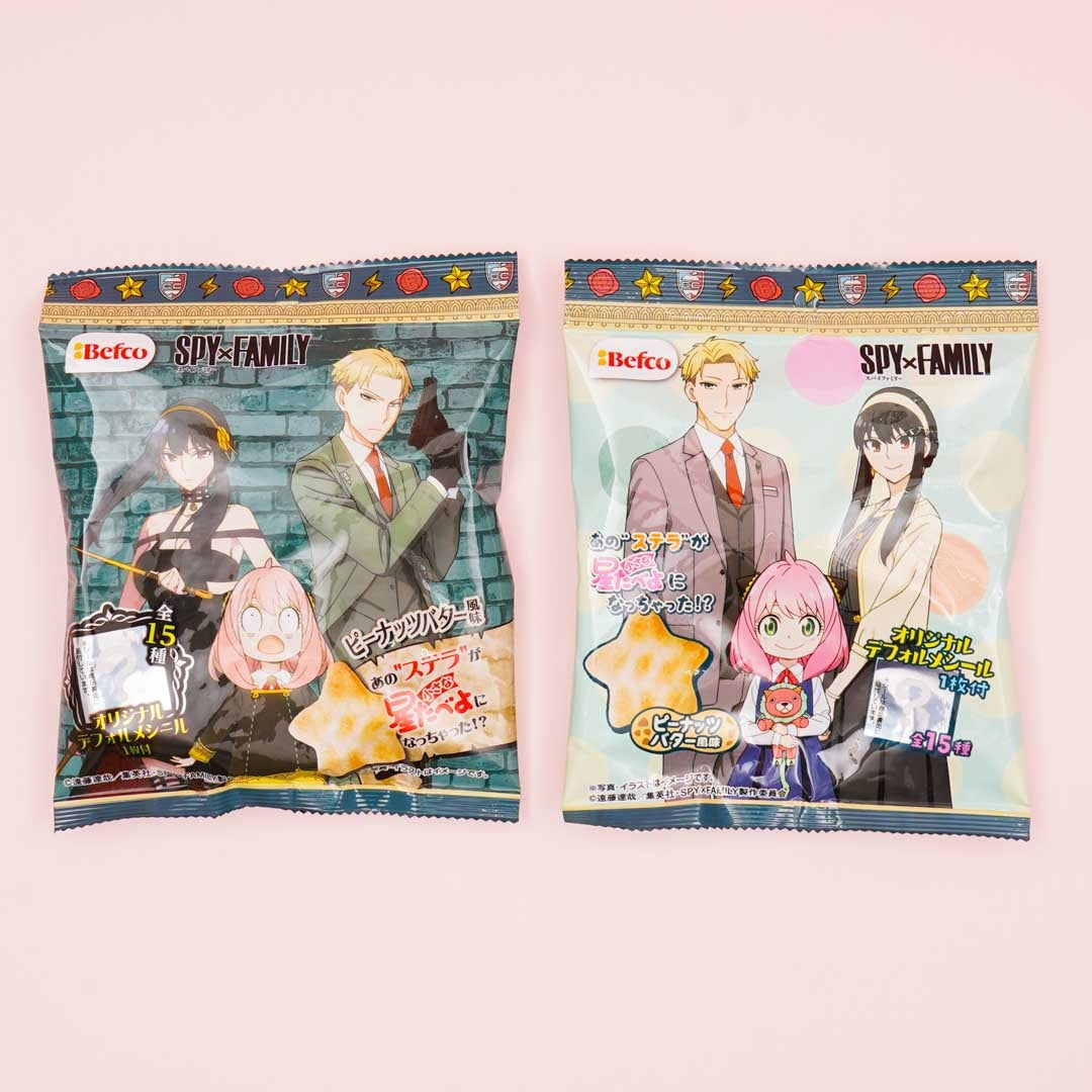 SPY x FAMILY Kuriyama Hoshitabeyo Rice Crackers - Peanut Butter