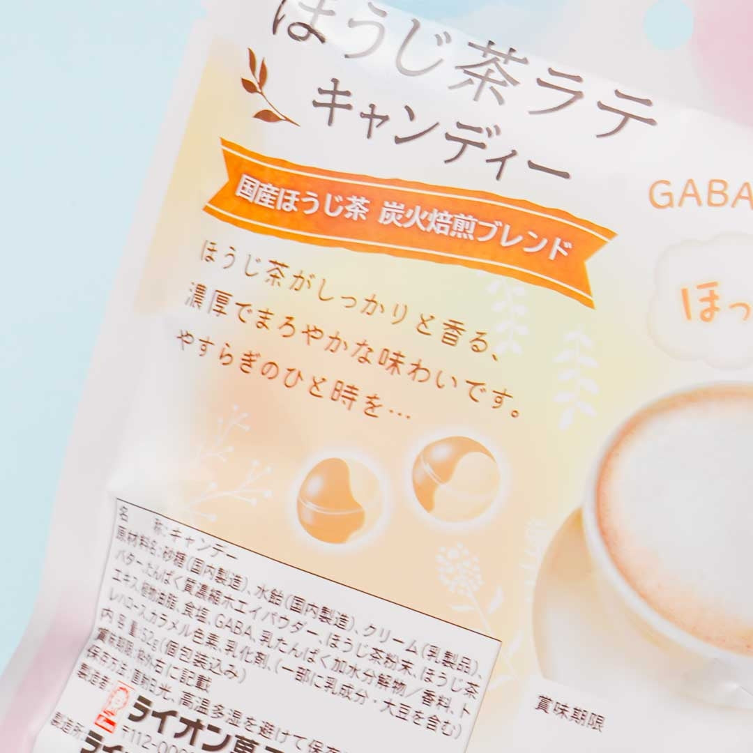 Lion Hojicha Latte Candy