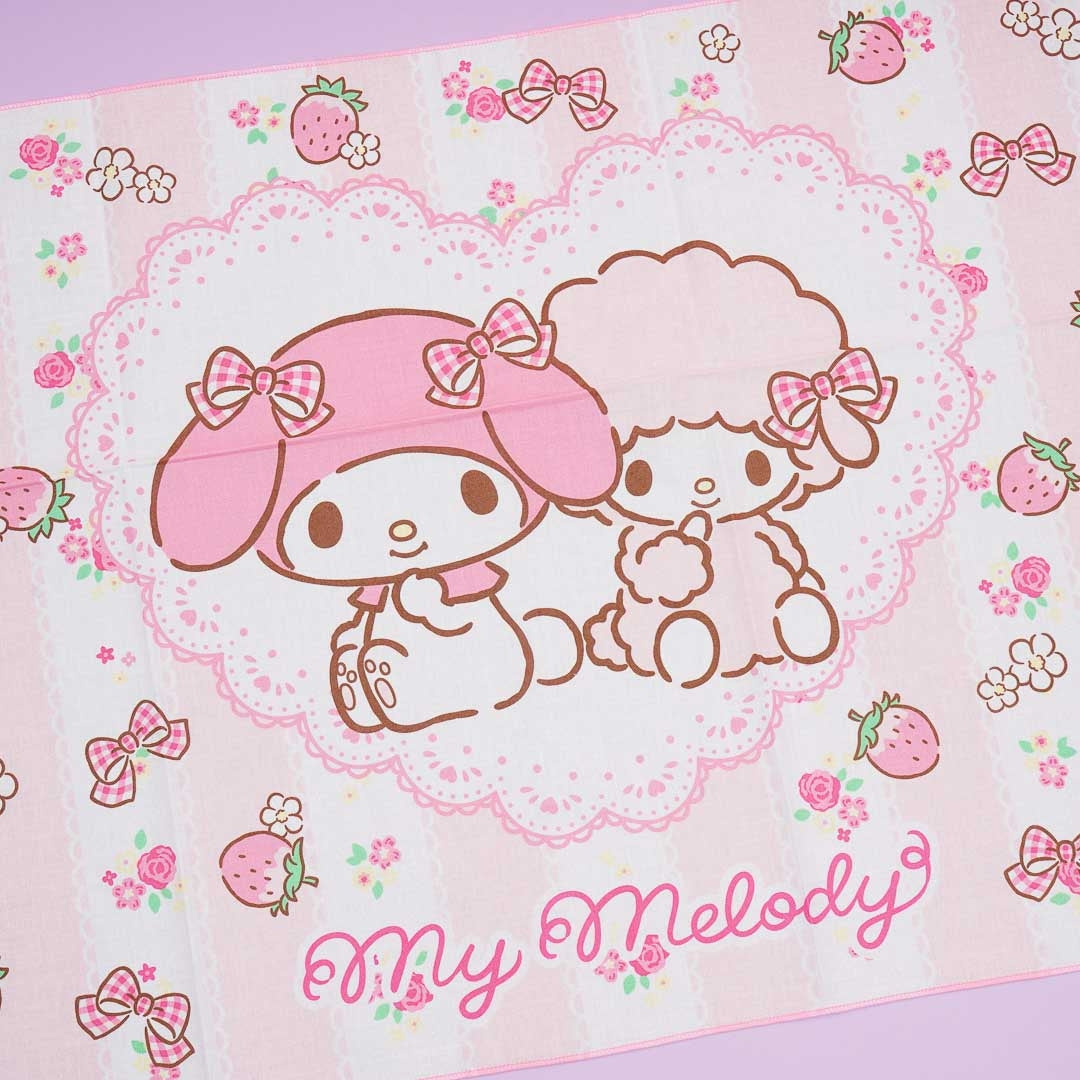 My Melody x My Sweet Piano Strawberry Placemat