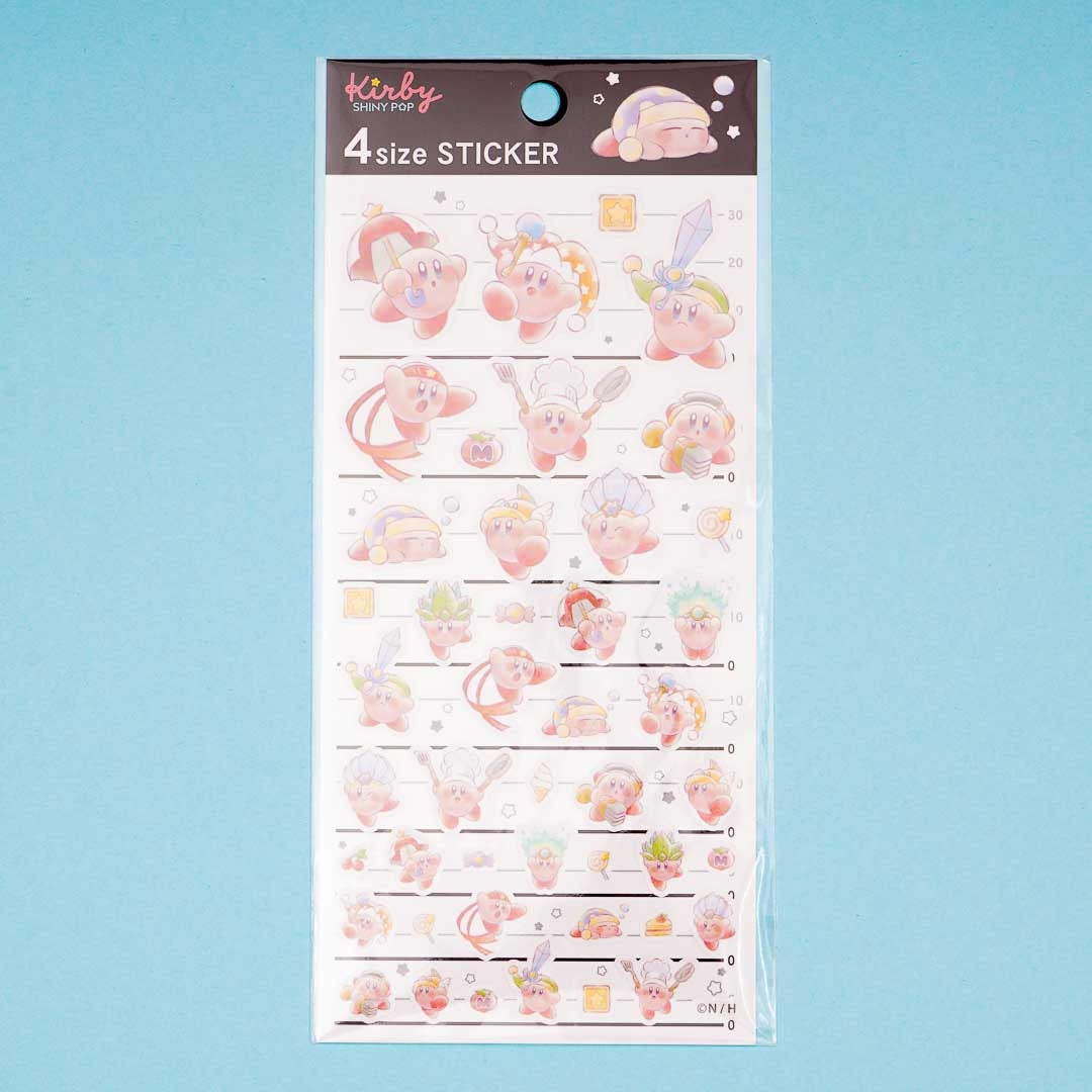 Kirby’s Dream Land 4 Size Sticker Sheet