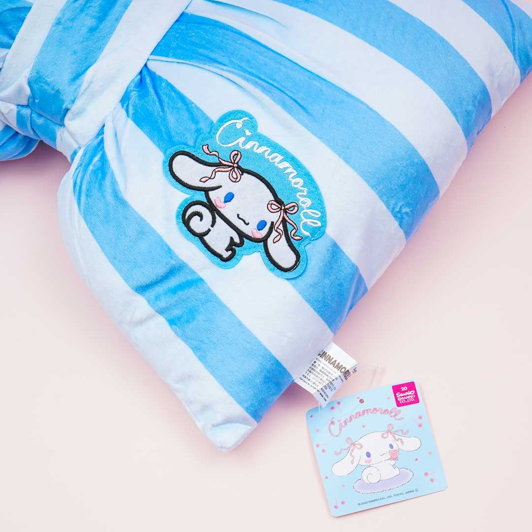 Cinnamoroll Striped Bow Cushion