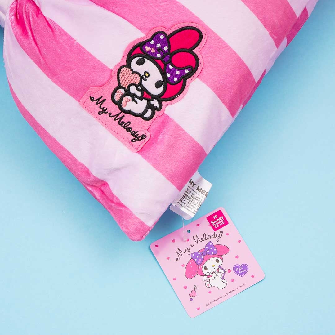 My Melody Striped Bow Cushion