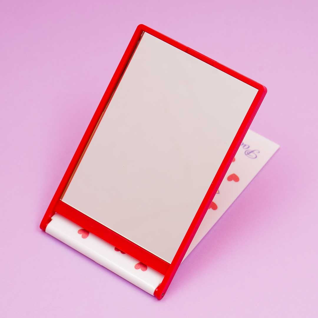 Pikachu Hearts Folding Vanity Mirror