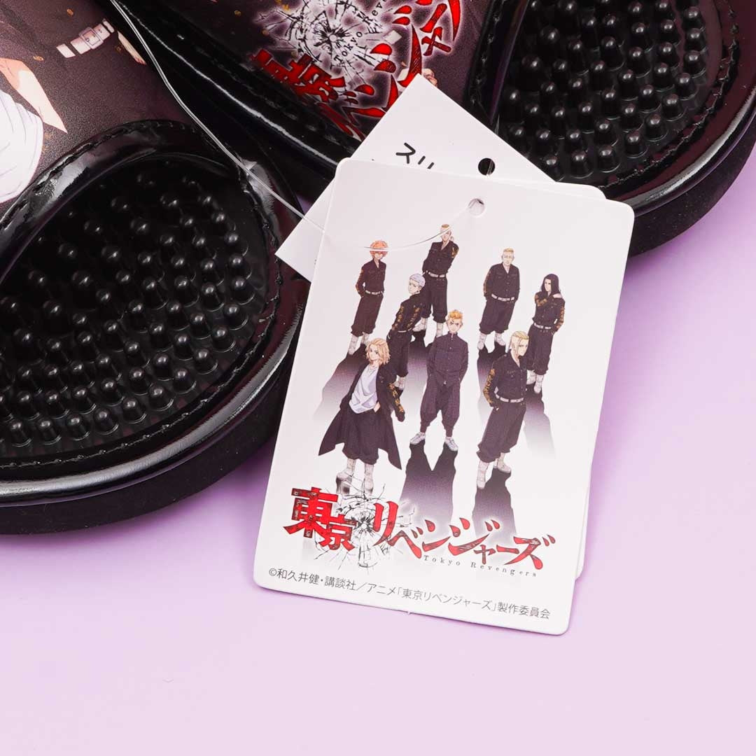 Tokyo Revengers Acupressure Sandals - Black / Medium