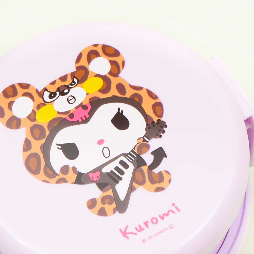 Kuromi Leopard Round Lunch Box