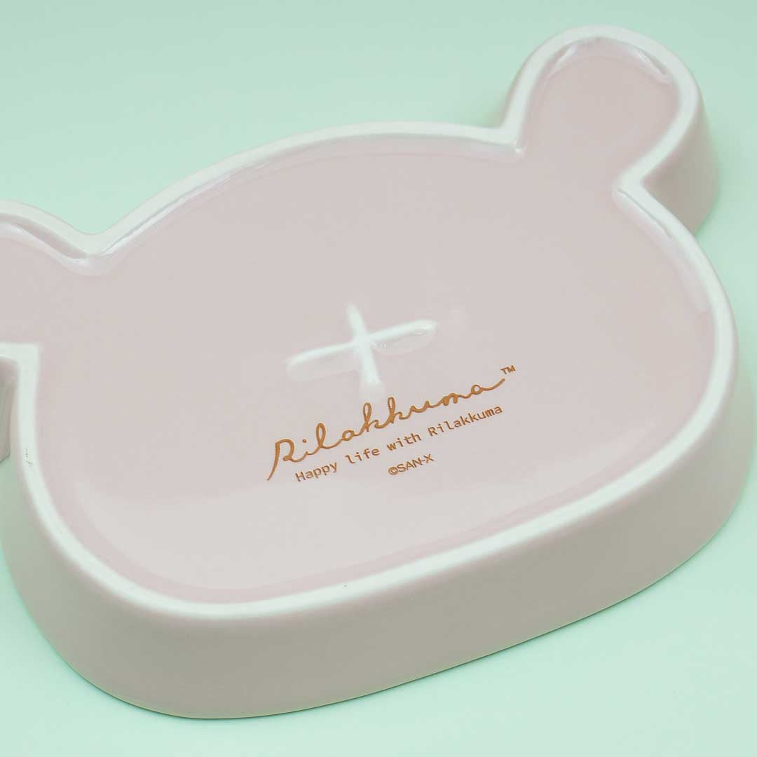 Rilakkuma Flowery Bear Plate