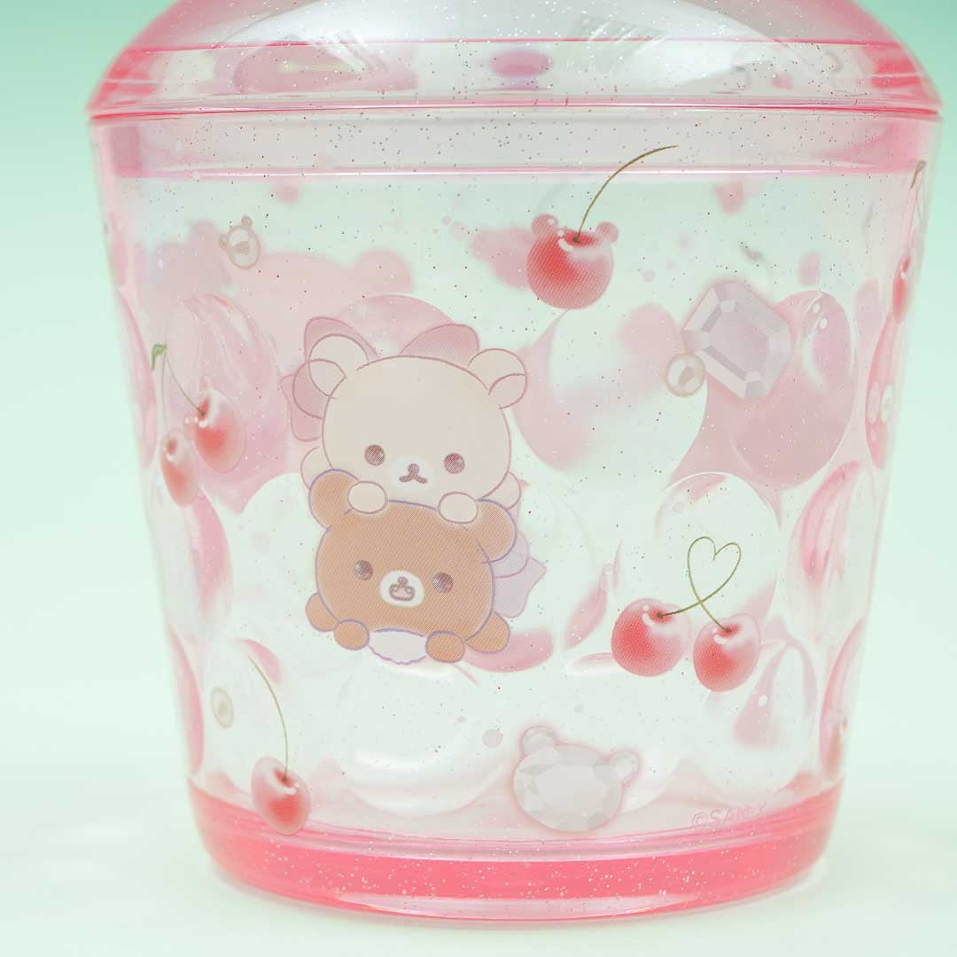 Korilakkuma x Chairoikoguma Sharing Korikogu Jewel Cherry Canister