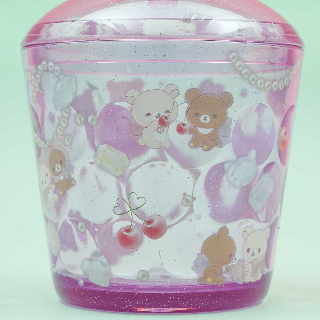 Korilakkuma x Chairoikoguma Korikogu Jewel Cherry Canister