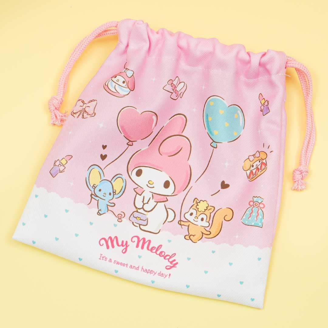 My Melody Sweet Party Drawstring Pouch