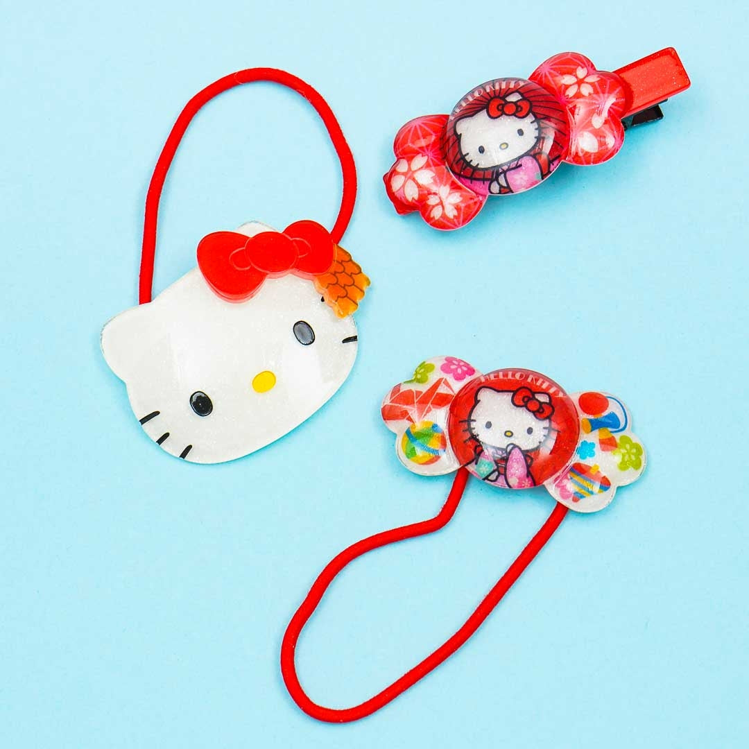 Hello Kitty Sakura Hair Accessory Set