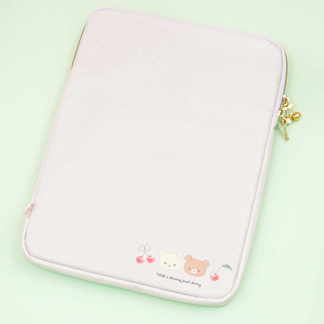 Korilakkuma & Chairoikoguma Kogu Jewel Cherry Tablet Case