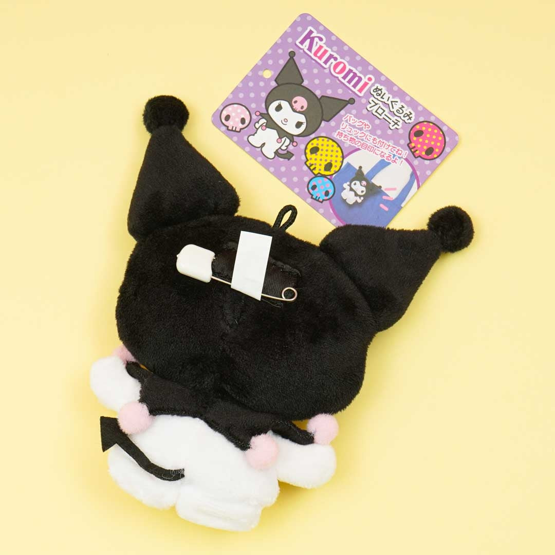 Kuromi Plushie Brooch