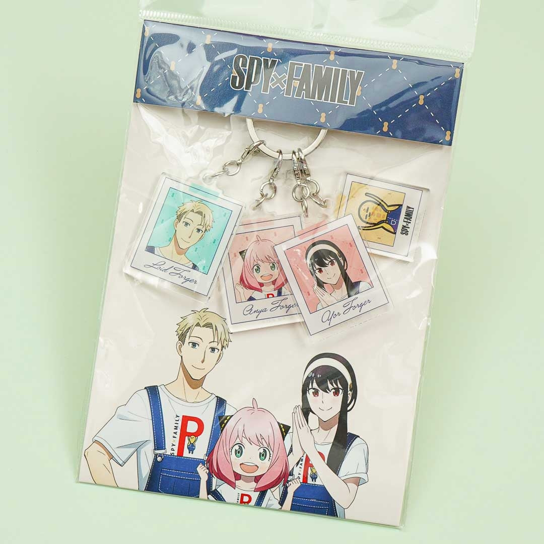 SPY x FAMILY 4-Charm Acrylic Keychain