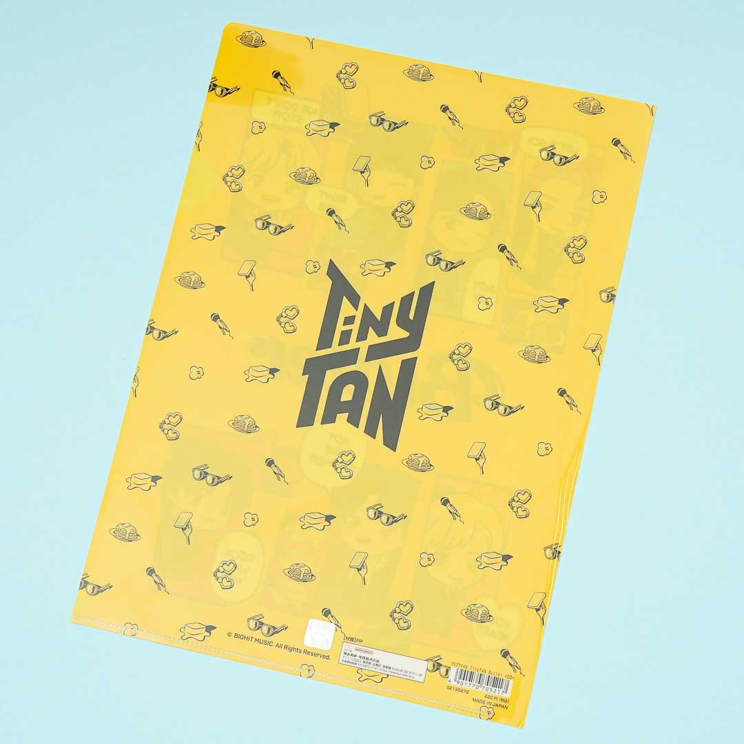 BTS TinyTAN Butter Comic Clear A4 File