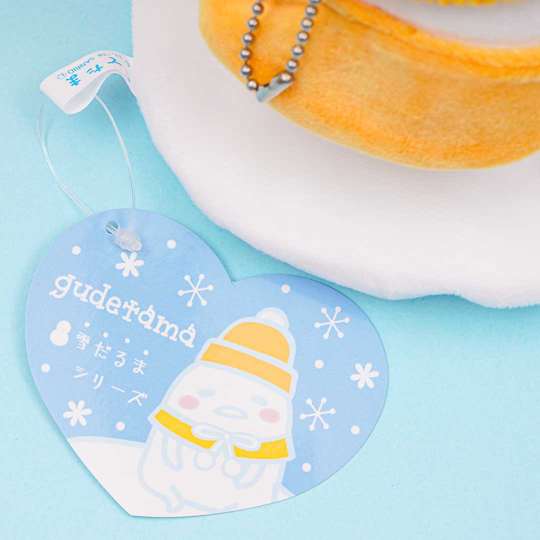 Gudetama Snowman Munyugurumi Plushie - Medium