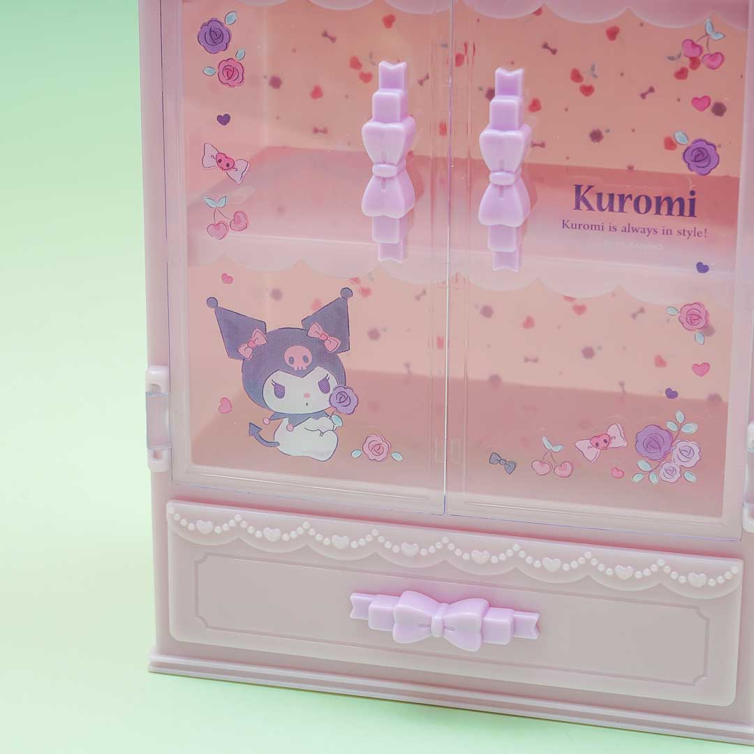 Kuromi Flowery Desk Cabinet