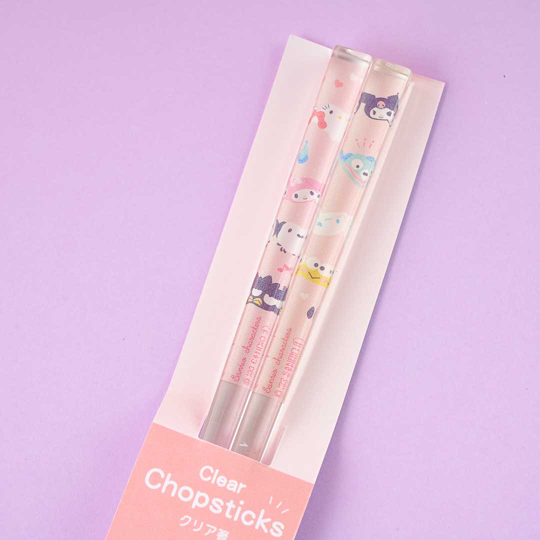 Sanrio Characters Clear Chopsticks