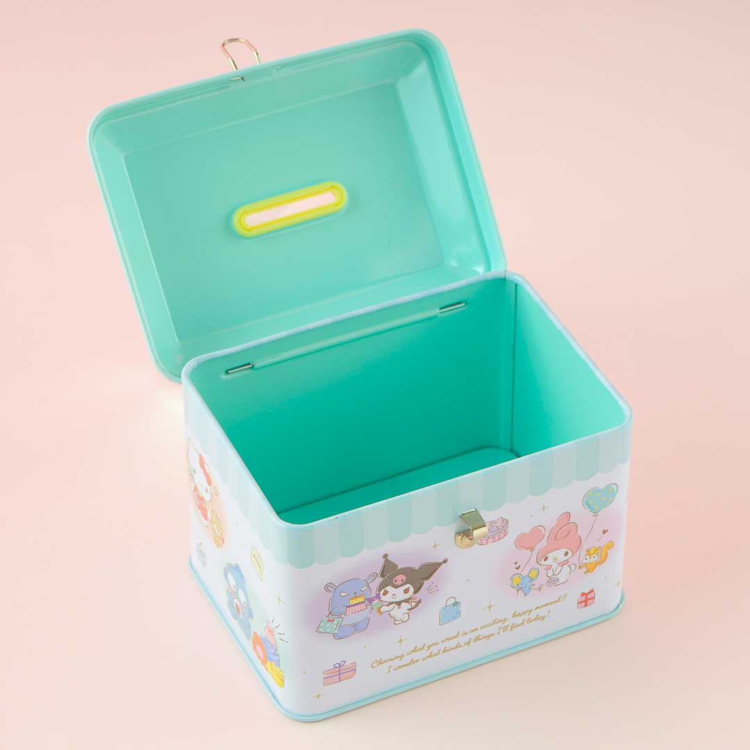 Sanrio Characters Party Can Bank With Lock