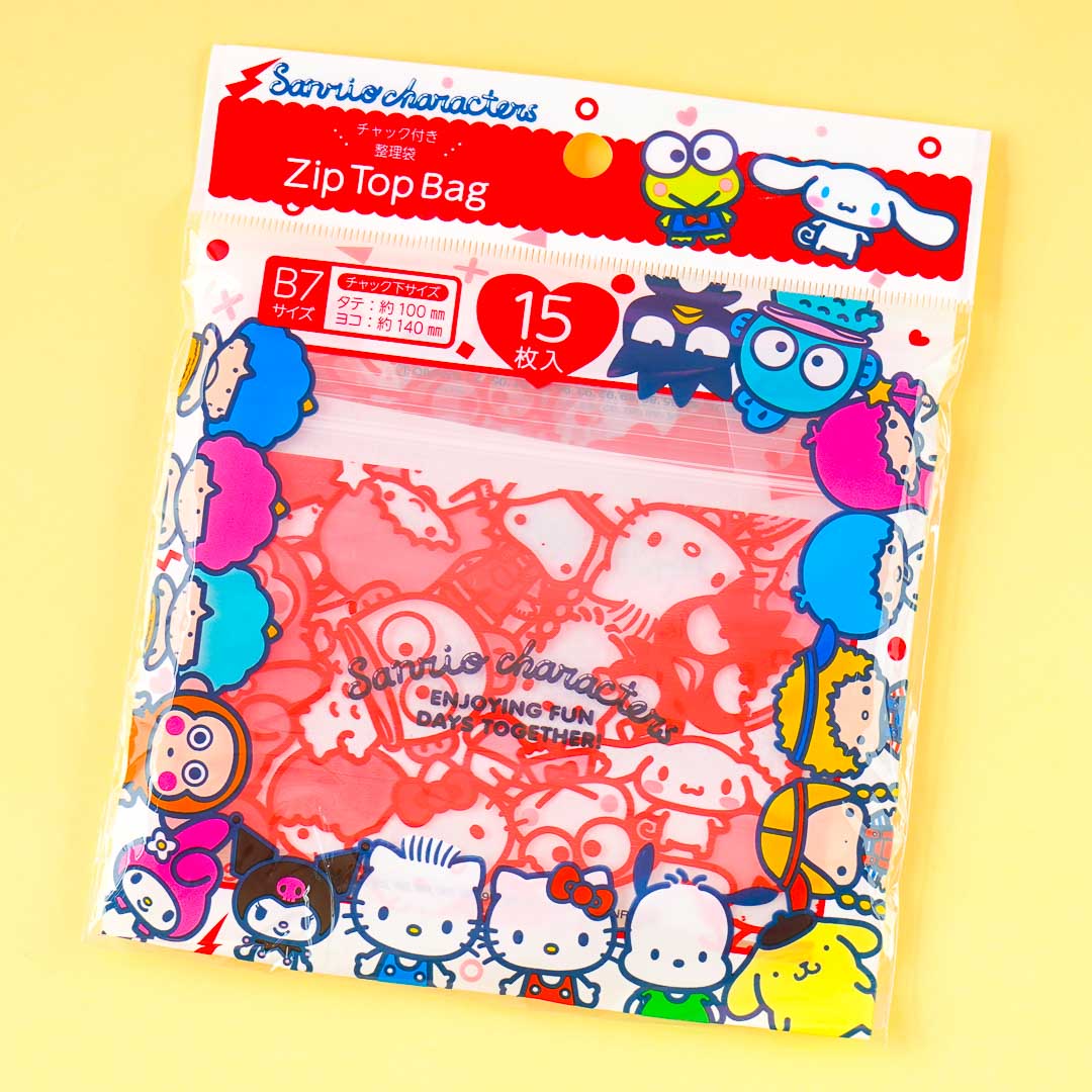 Sanrio Characters Overload Zip Bag Set