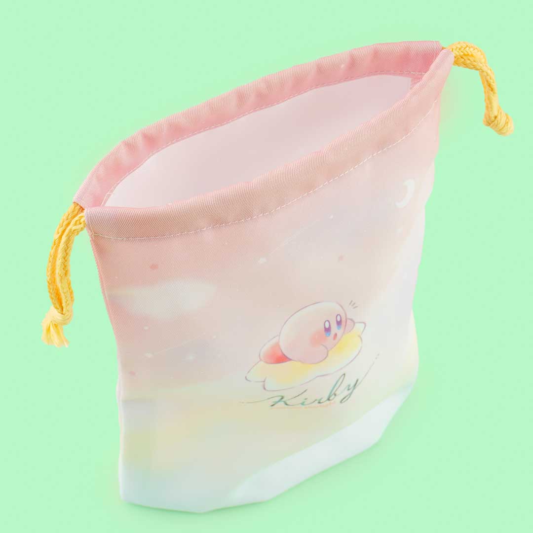 Kirby Hover Star Drawstring Pouch