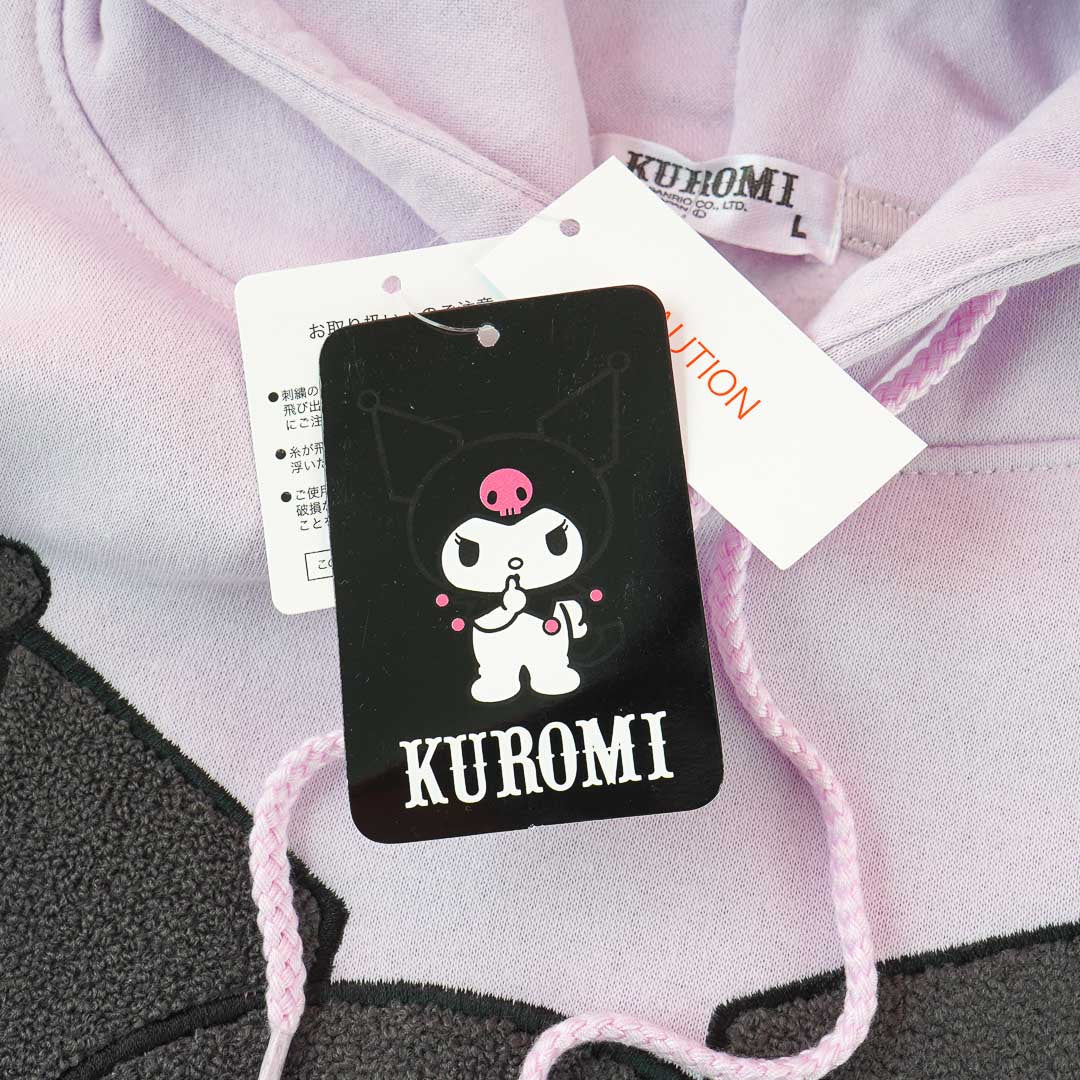 Kuromi Lavender Hoodie - Large