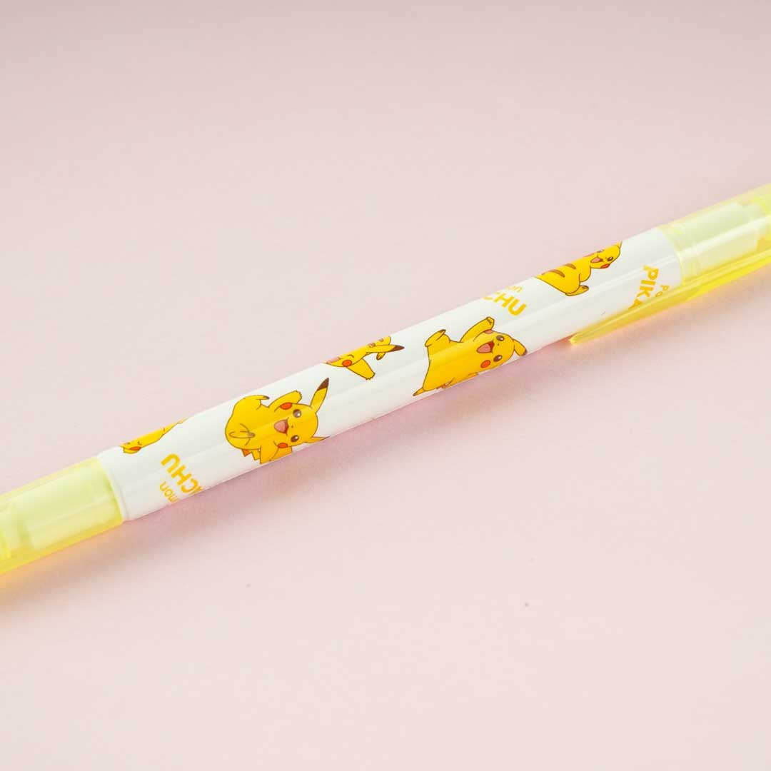 Pokemon Double-Sided Highlighter - Pikachu / Yellow