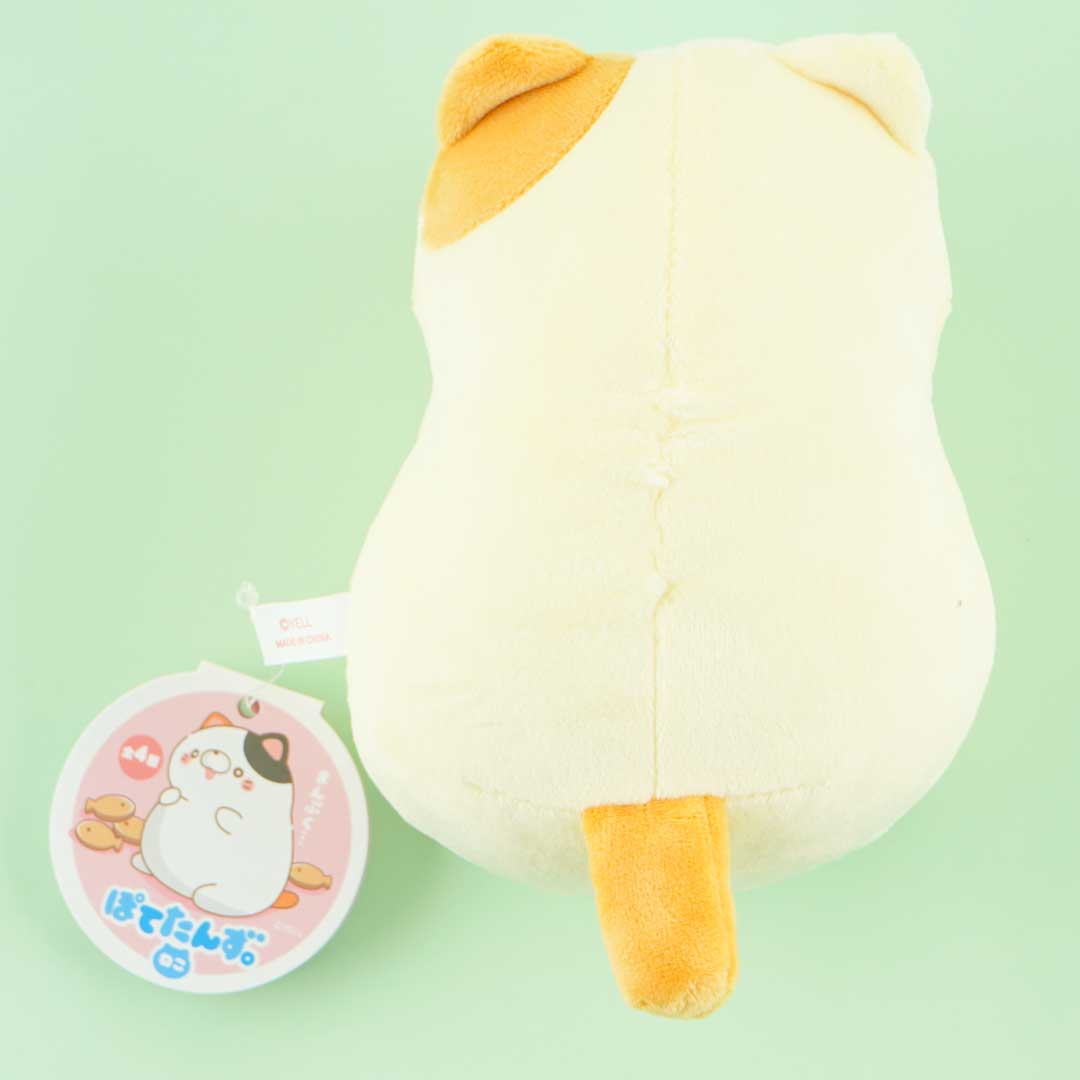 Potetanzu Cat Plushie - Cream-Potenyan / Mini