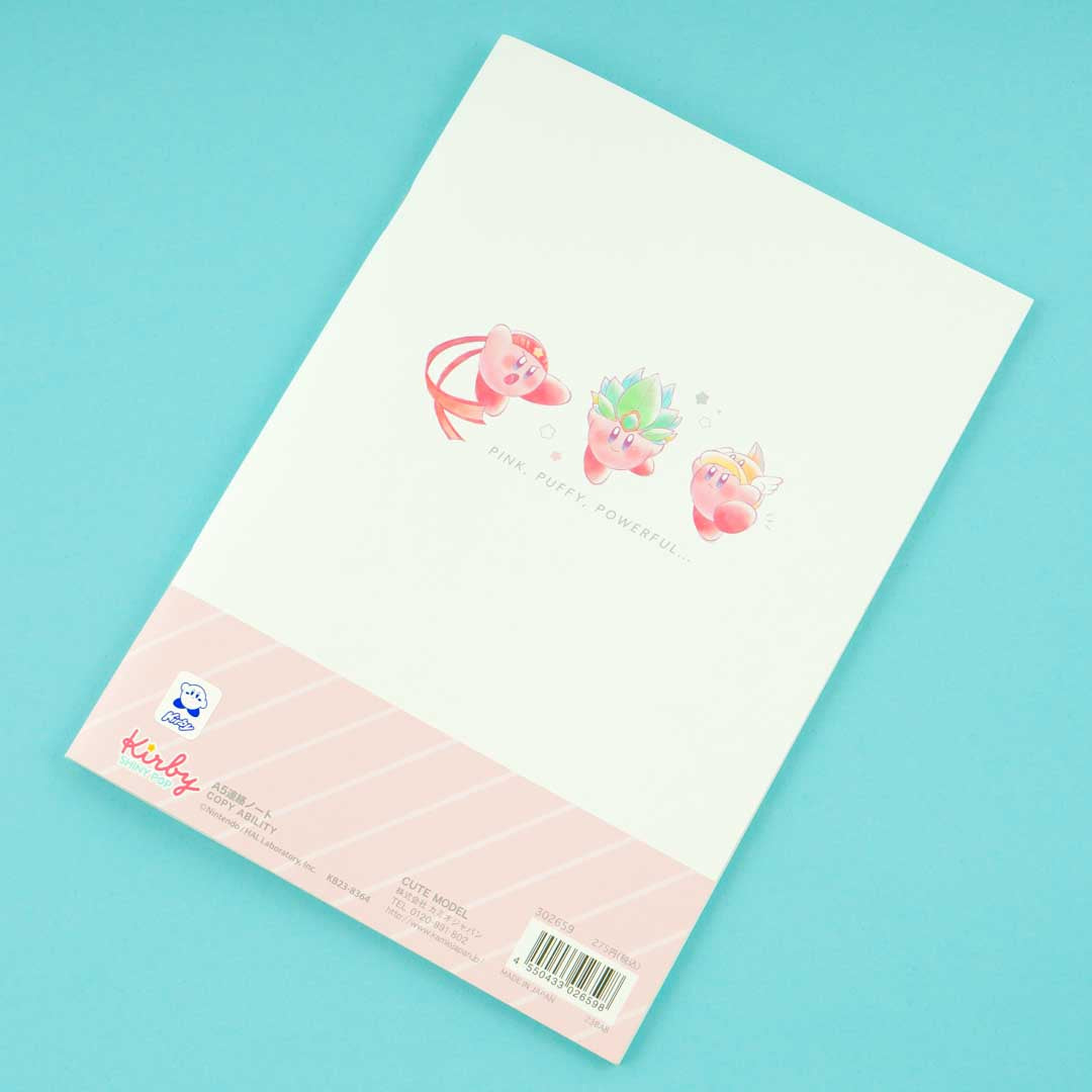 Kirby’s Dream Land Vertical Writing A5 Notebook