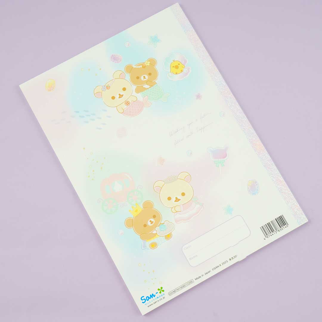 Rilakkuma & Friends Pastel Fairytale B5 Notebook