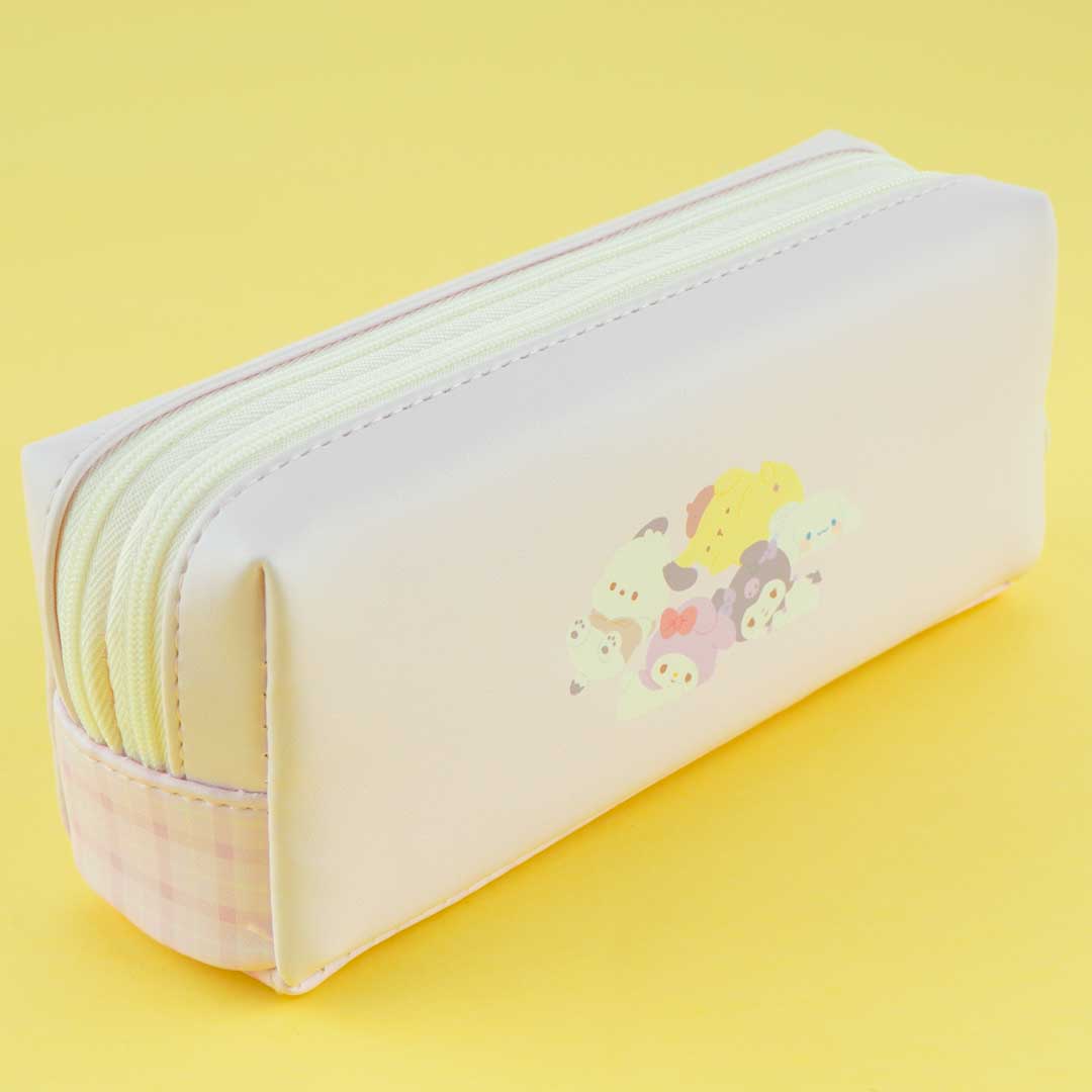 Sanrio Characters Chill Time Twin Zipper Pen Pouch