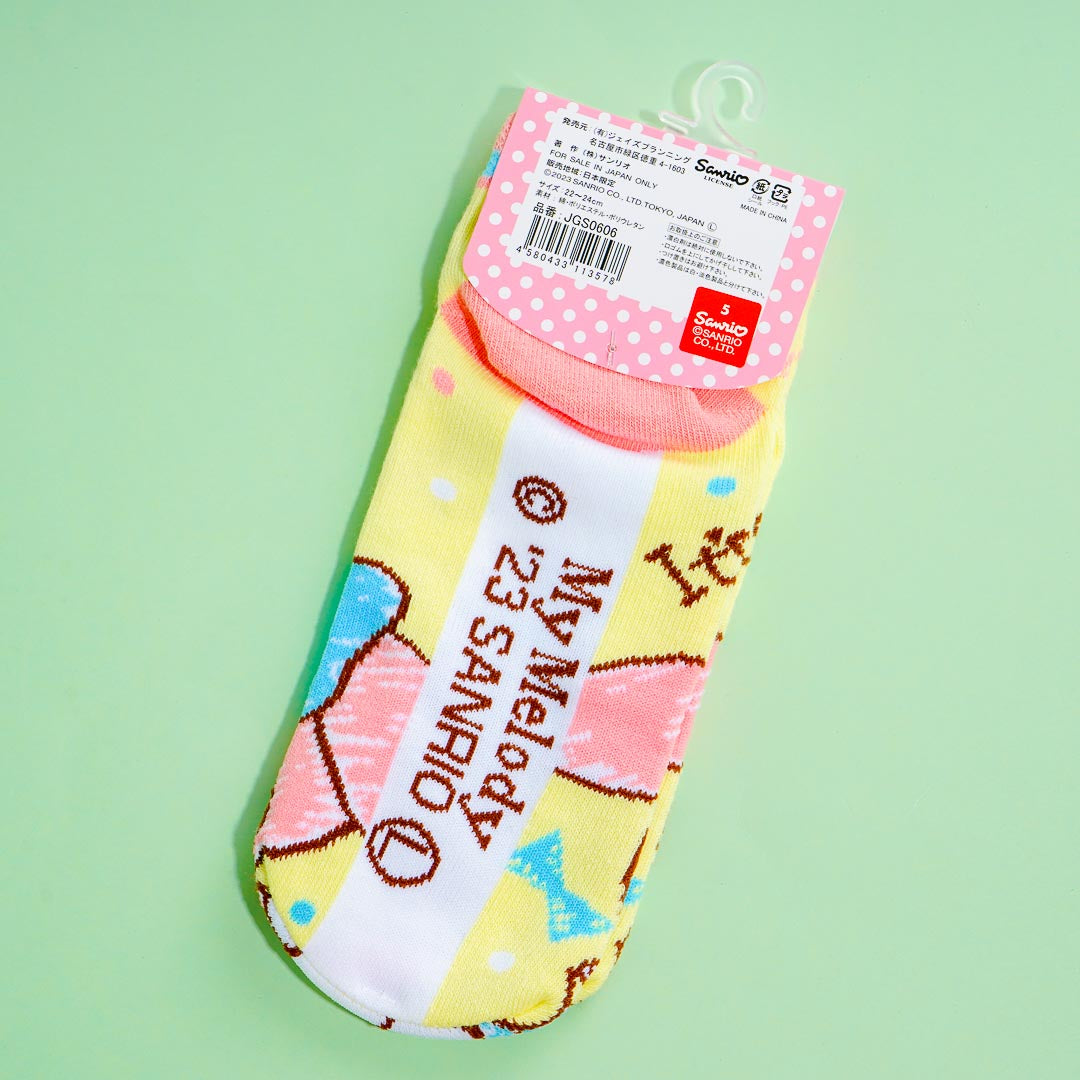 My Melody Crepe Time Jacquard Socks