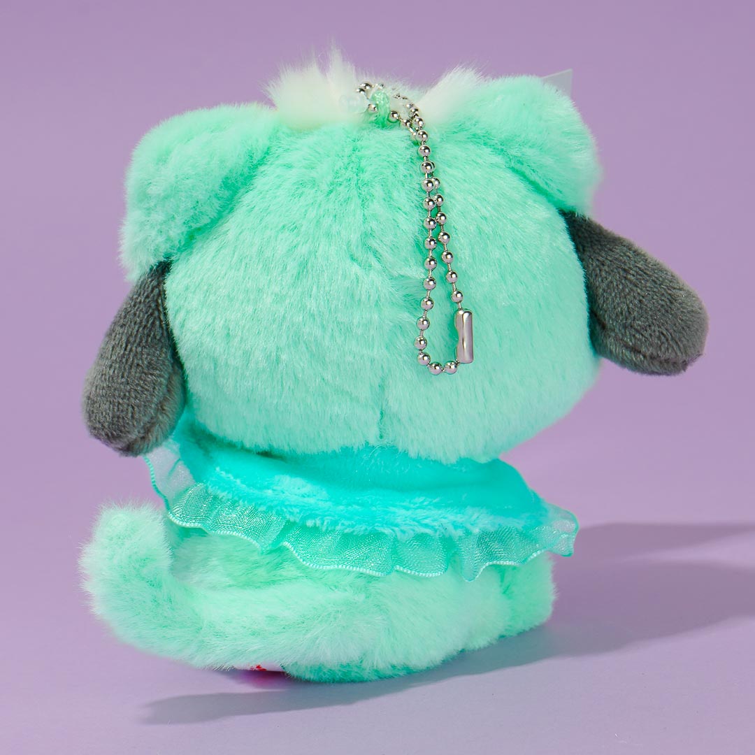 Pochacco Dressed-Up Cat Plushie Charm