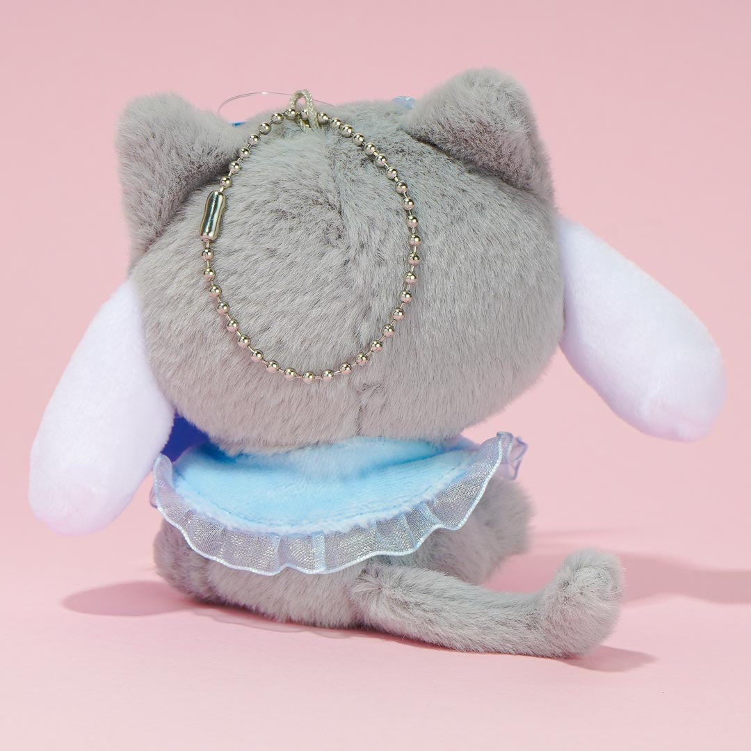 Cinnamoroll Dressed-Up Cat Plushie Charm