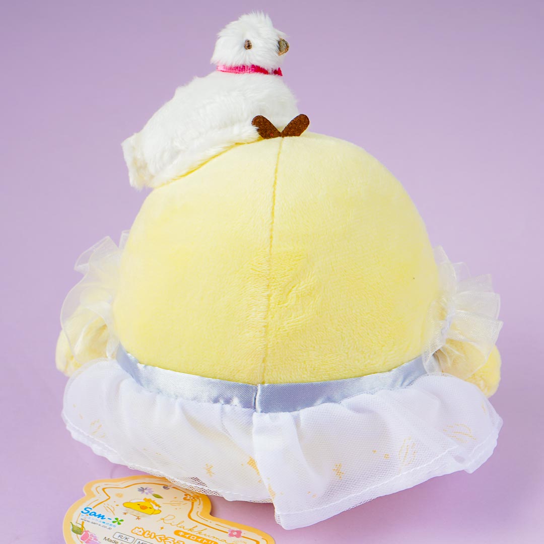 Rilakkuma Swan & Golden Flower Plushie - Kiiroitori / Medium