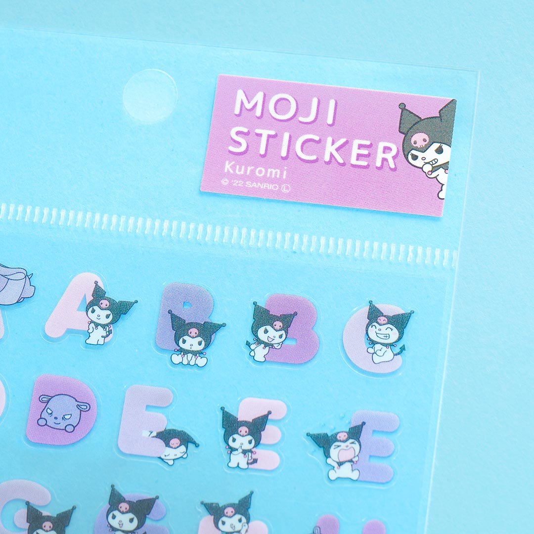 Kuromi Alphabet Stickers