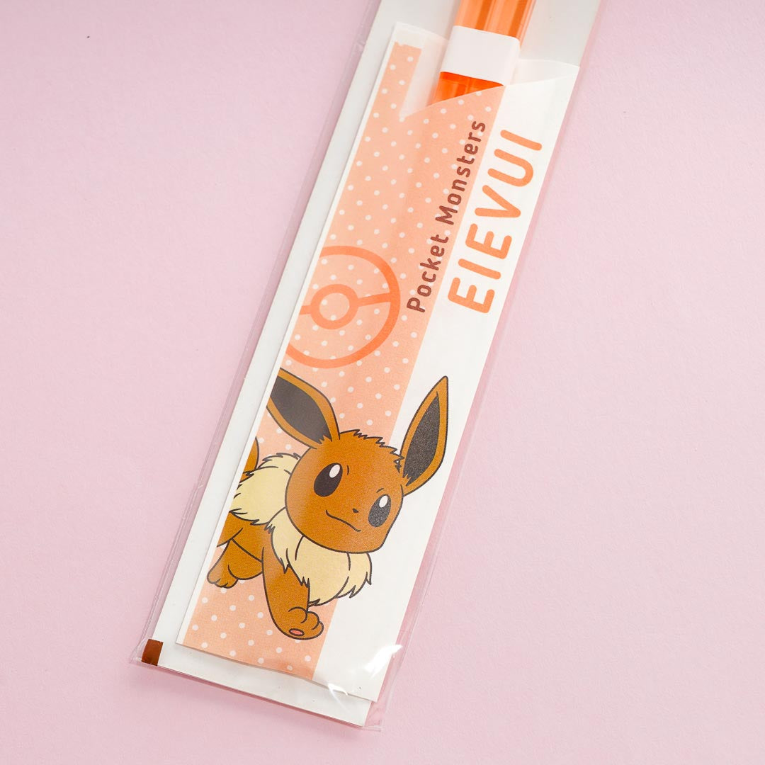 Pokemon Eievui Clear Chopsticks - Eevee