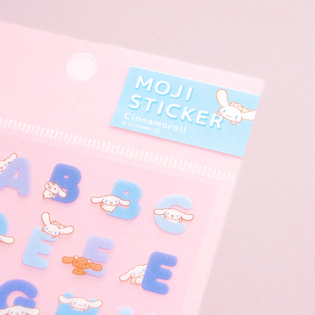 Cinnamoroll Alphabet Stickers