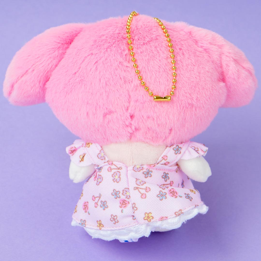 My Melody Flowery Dress Plush Charm -Medium
