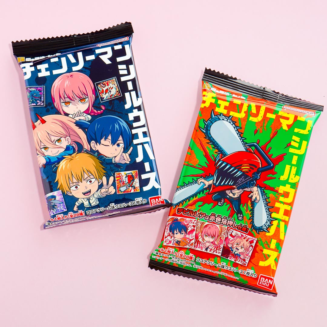 Chainsaw Man Nifomration Wafer & Seal Sticker