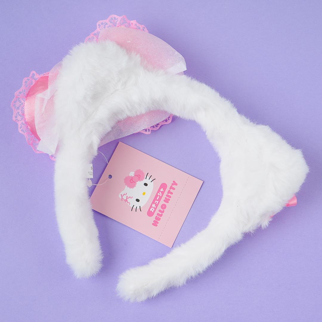 Hello Kitty Fluffy Ears Headband