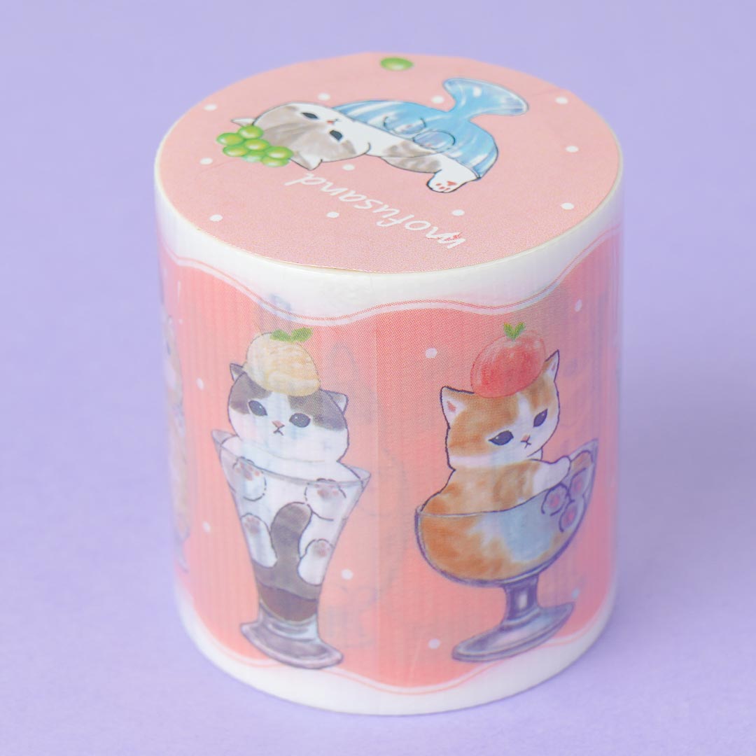Mofusand Dessert Glass Masking Tape