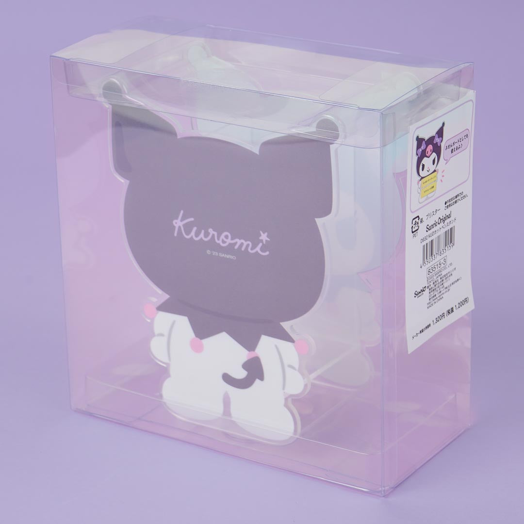 Kuromi Mischievous Smile Acrylic Pen Stand